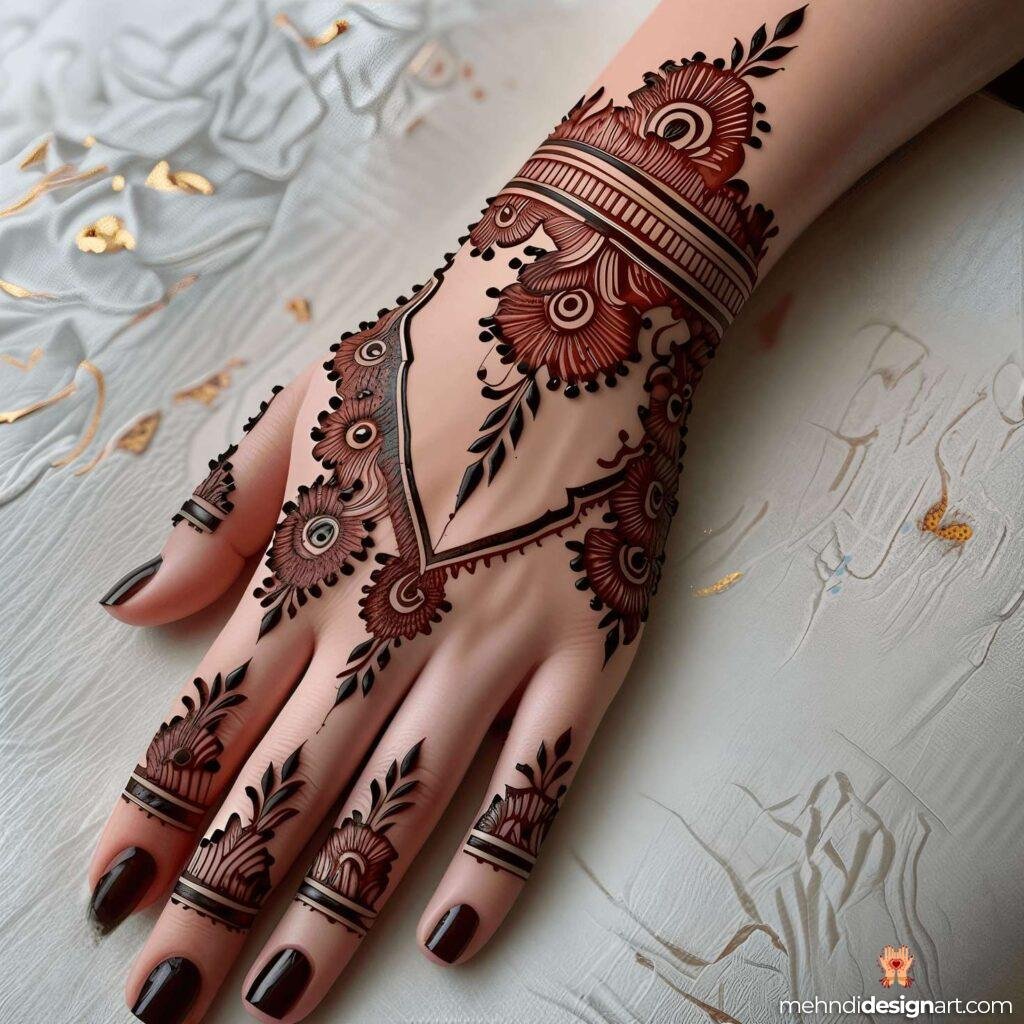 40+ Elegant Mehndi Designs: Timeless Beauty for Every Occasion 23