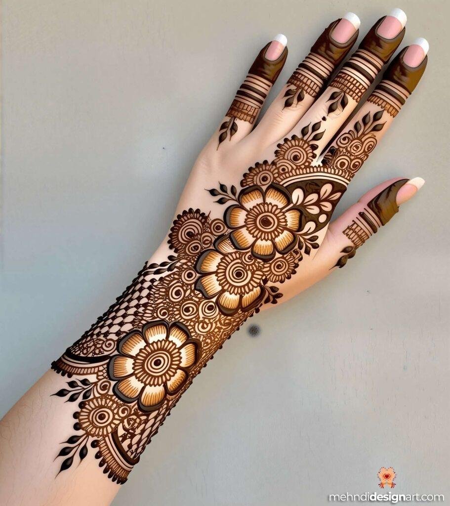 40+ Elegant Mehndi Designs: Timeless Beauty for Every Occasion 27