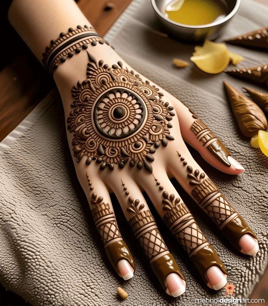 40+ Elegant Mehndi Designs: Timeless Beauty for Every Occasion 35