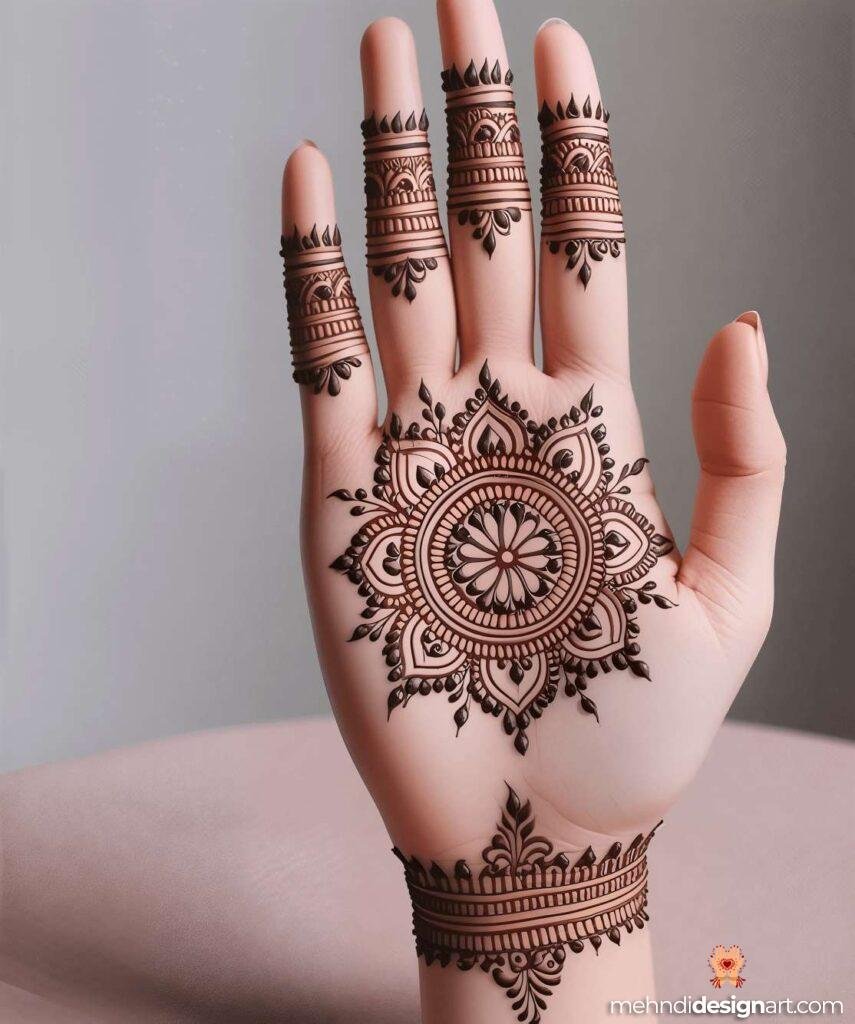 40+ Elegant Mehndi Designs: Timeless Beauty for Every Occasion 37
