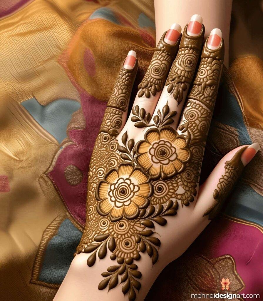 40+ Elegant Mehndi Designs: Timeless Beauty for Every Occasion 38