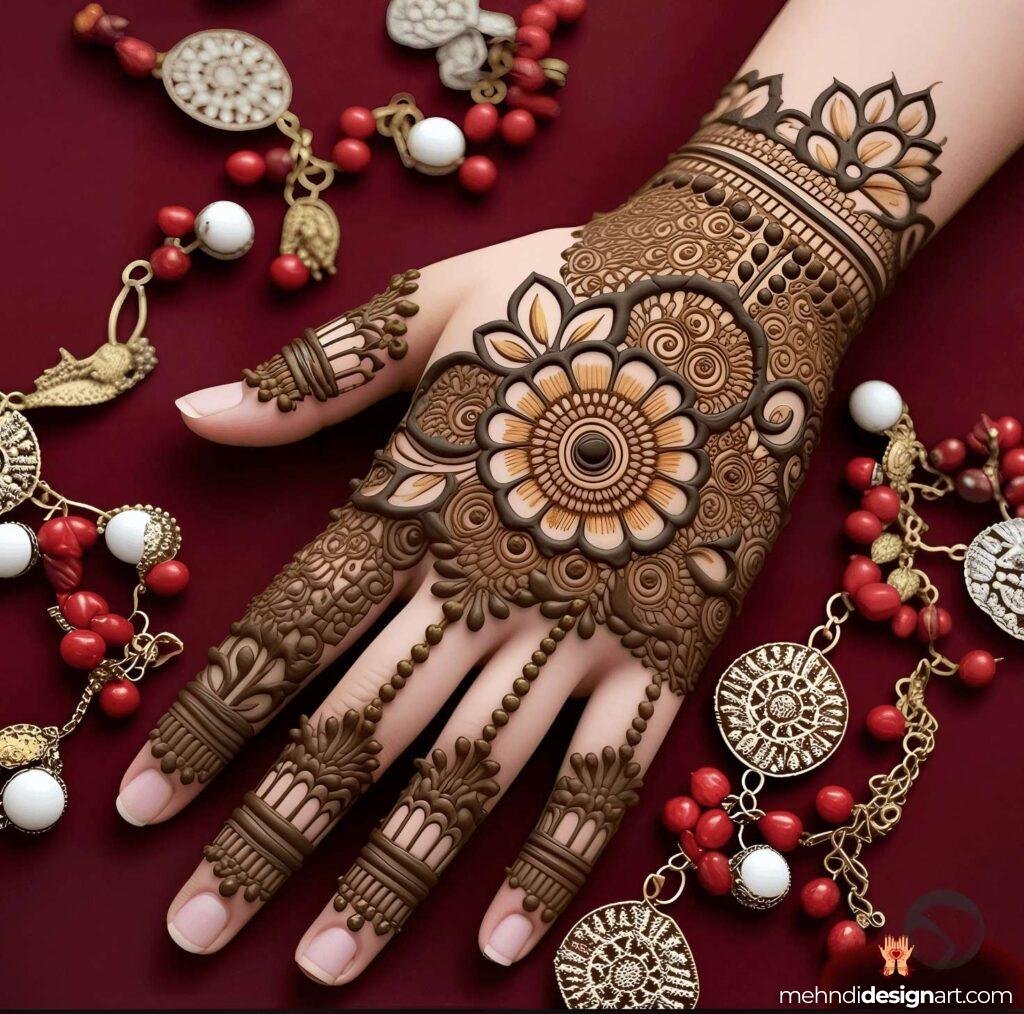 40+ Elegant Mehndi Designs: Timeless Beauty for Every Occasion 41