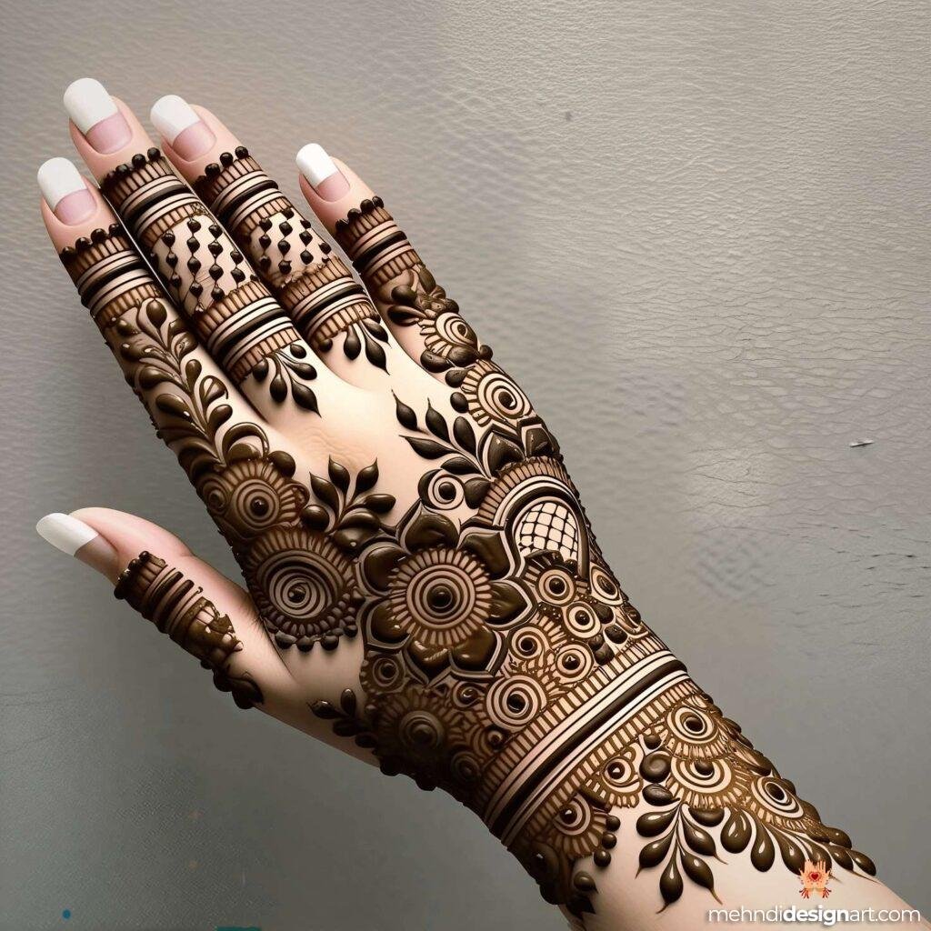 40+ Elegant Mehndi Designs: Timeless Beauty for Every Occasion 42
