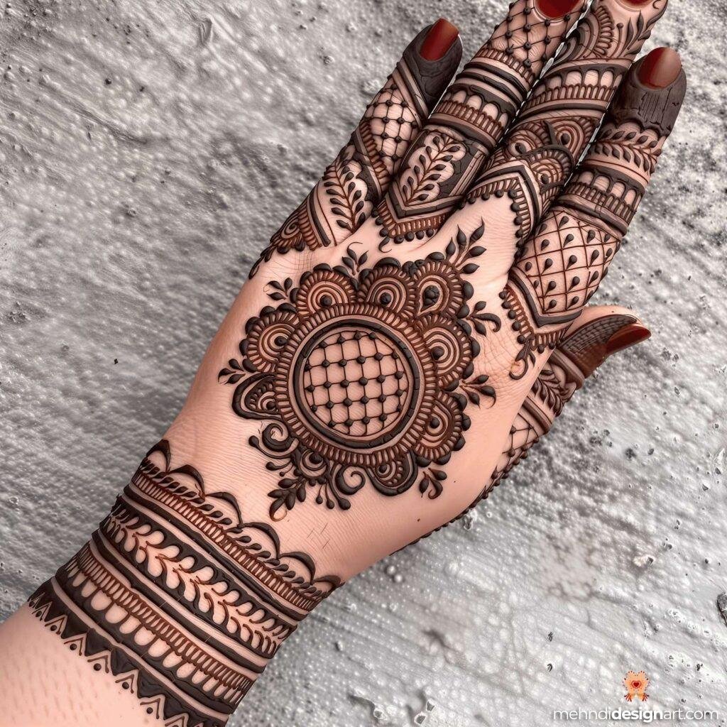 40+ Elegant Mehndi Designs: Timeless Beauty for Every Occasion 44