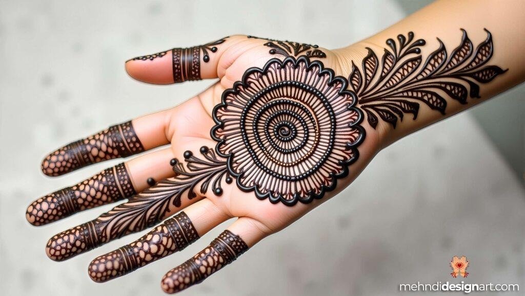 40+ Elegant Mehndi Designs: Timeless Beauty for Every Occasion 46