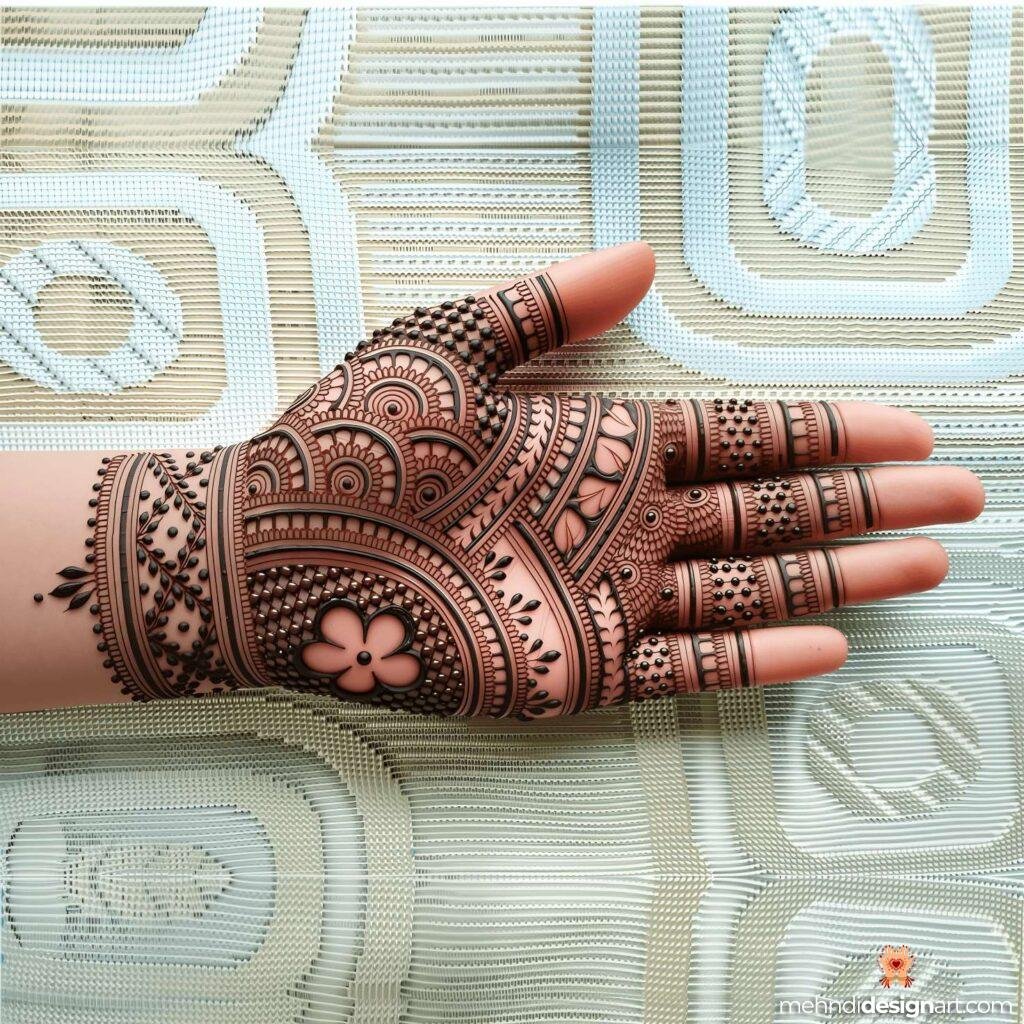 22+ Stylish Mehndi Designs for Male: Trendy and Bold Patterns 20