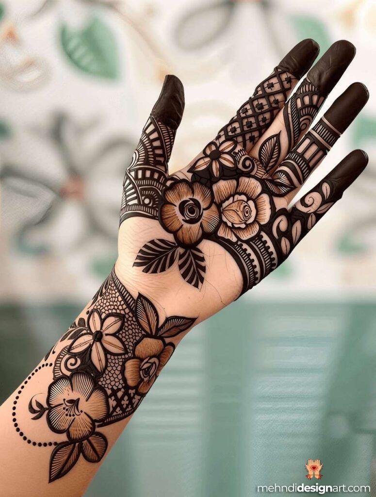 22+ Stylish Mehndi Designs for Male: Trendy and Bold Patterns 5