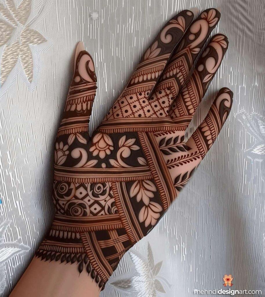 22+ Stylish Mehndi Designs for Male: Trendy and Bold Patterns 6