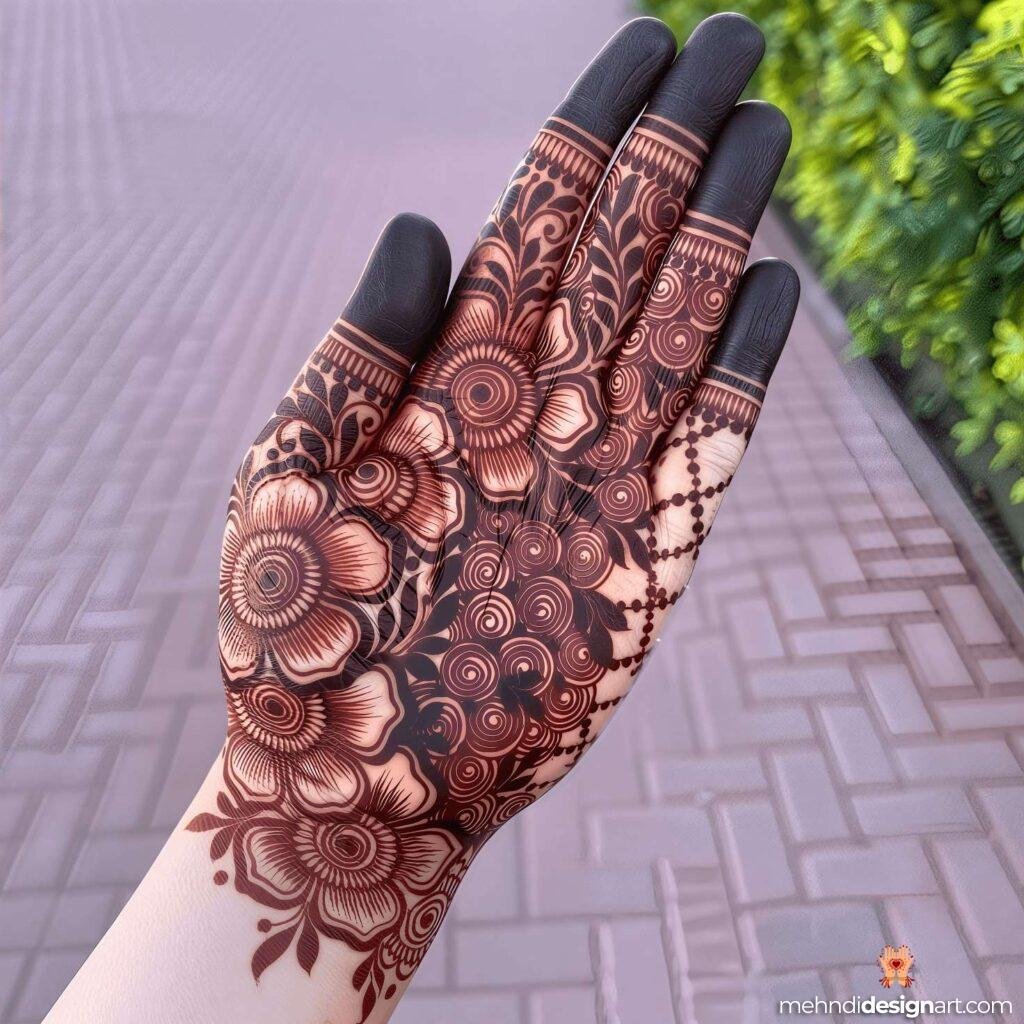 22+ Stylish Mehndi Designs for Male: Trendy and Bold Patterns 7