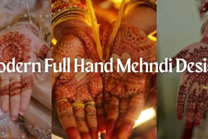 modern full hand mehndi design