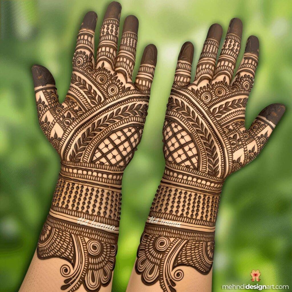 35 + Trendy Modern Royal Front Hand Mehndi Design 19