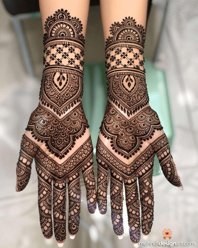 35 + Trendy Modern Royal Front Hand Mehndi Design 29