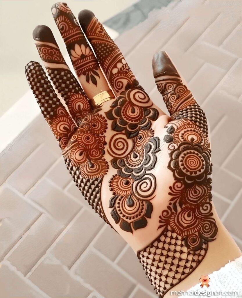 35 + Trendy Modern Royal Front Hand Mehndi Design 30