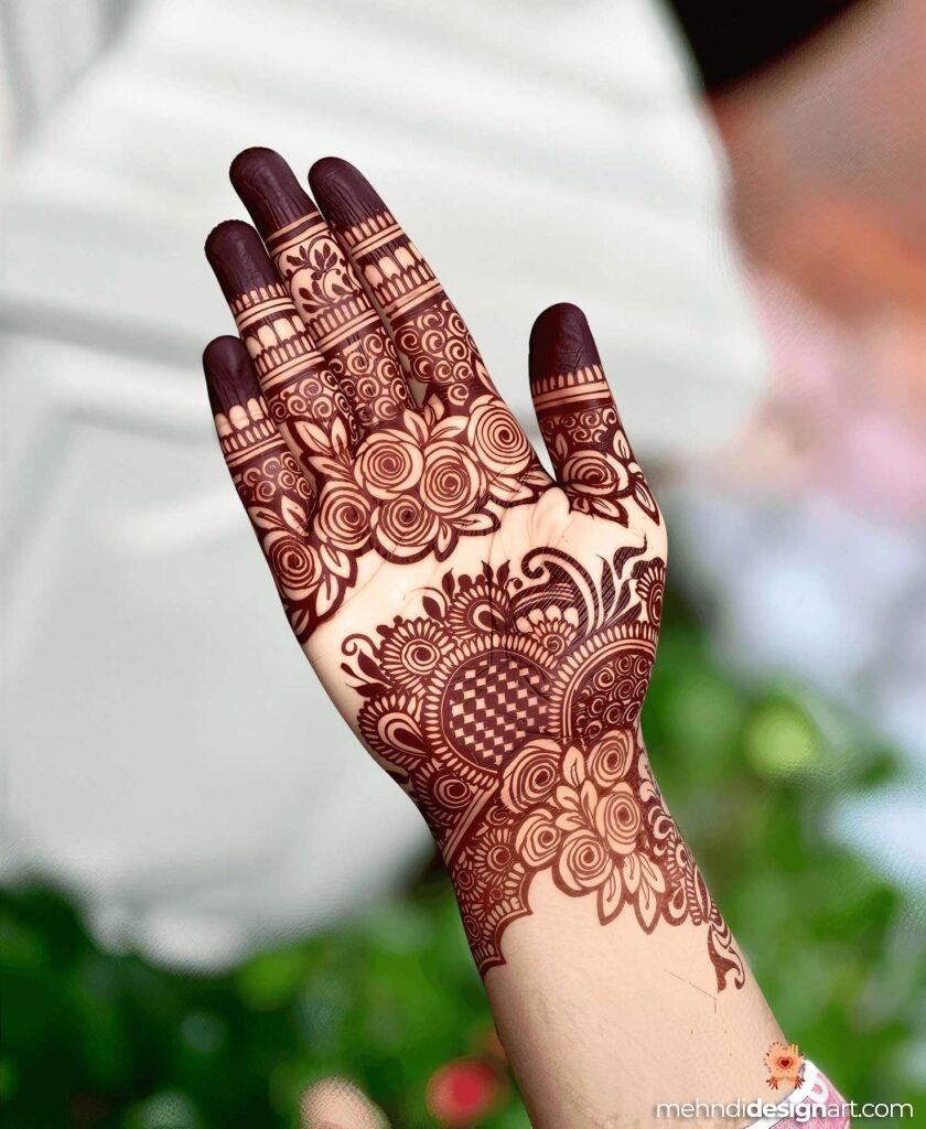 35 + Trendy Modern Royal Front Hand Mehndi Design 9