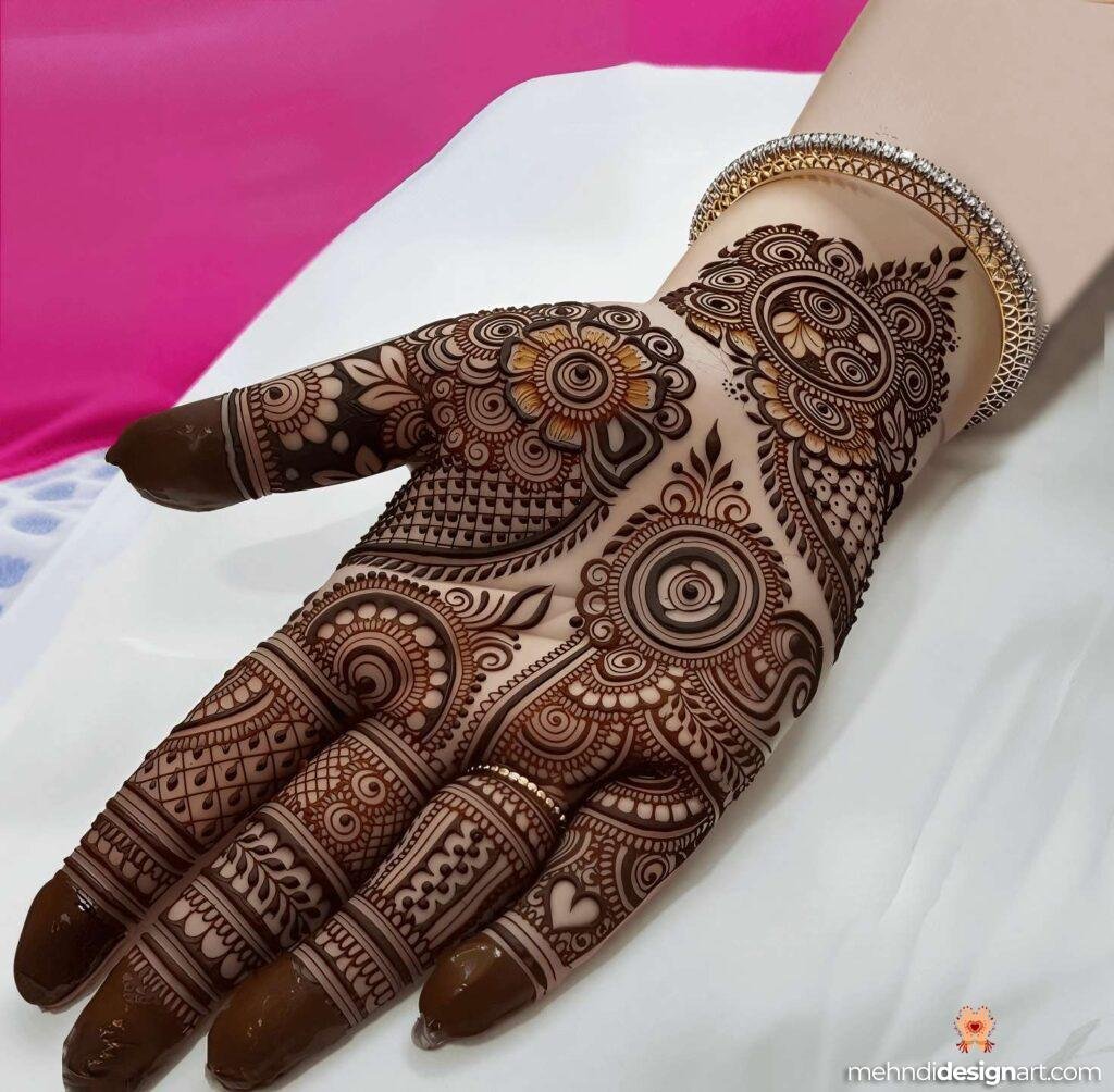35 + Trendy Modern Royal Front Hand Mehndi Design 13