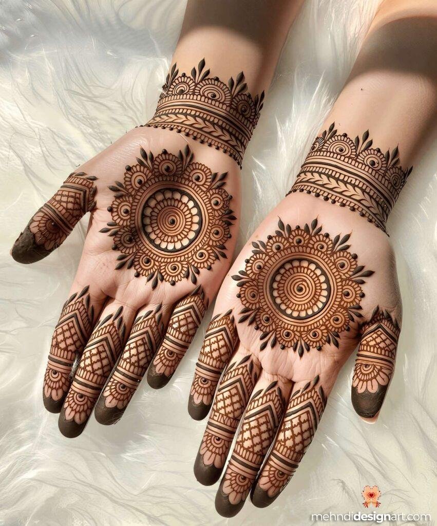 35 + Trendy Modern Royal Front Hand Mehndi Design 31