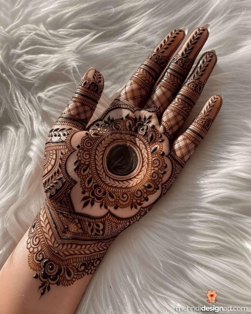 35 + Trendy Modern Royal Front Hand Mehndi Design 32