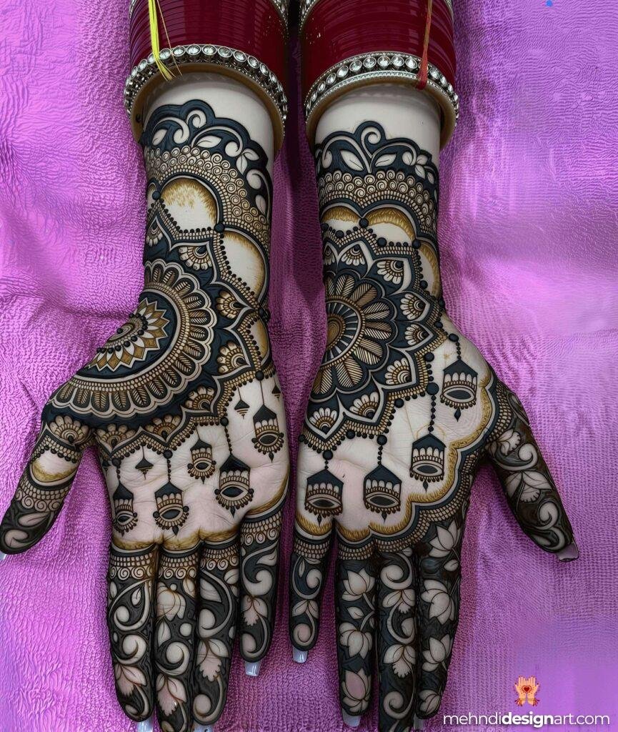 35 + Trendy Modern Royal Front Hand Mehndi Design 33