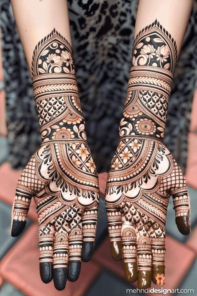 35 + Trendy Modern Royal Front Hand Mehndi Design 35