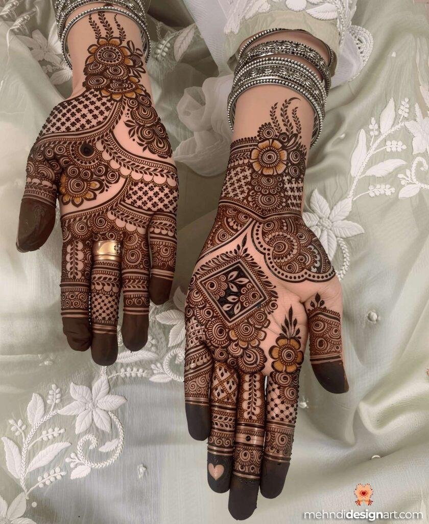 35 + Trendy Modern Royal Front Hand Mehndi Design 36