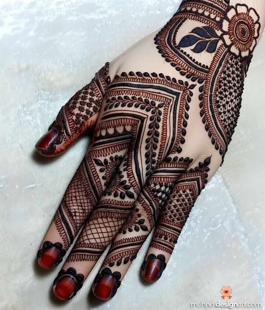 40+ Arabic Mehndi Designs for Full Hands: Timeless Elegance and Intricate Beauty 40