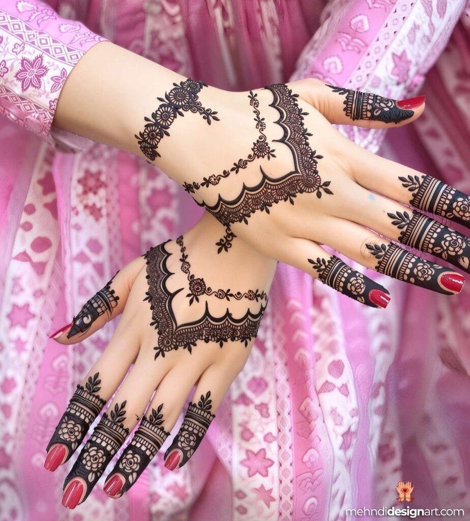 35+ Fancy Mehndi Designs for all Seasons 9