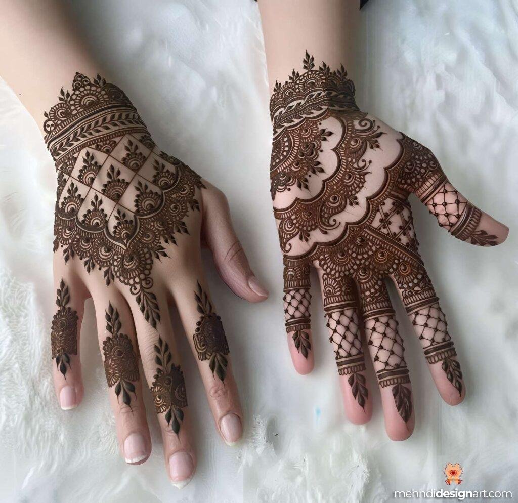 35+ Fancy Mehndi Designs for all Seasons 14