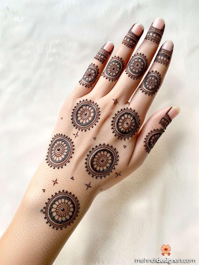 35+ Fancy Mehndi Designs for all Seasons 15
