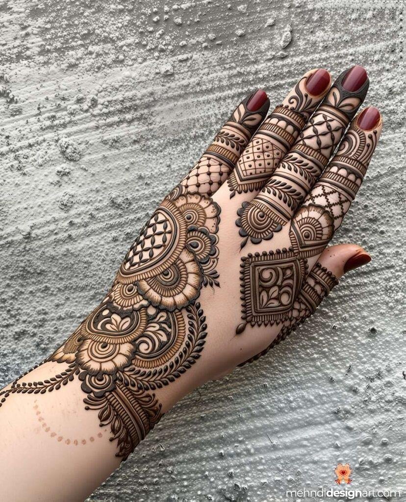 35+ Fancy Mehndi Designs for all Seasons 17