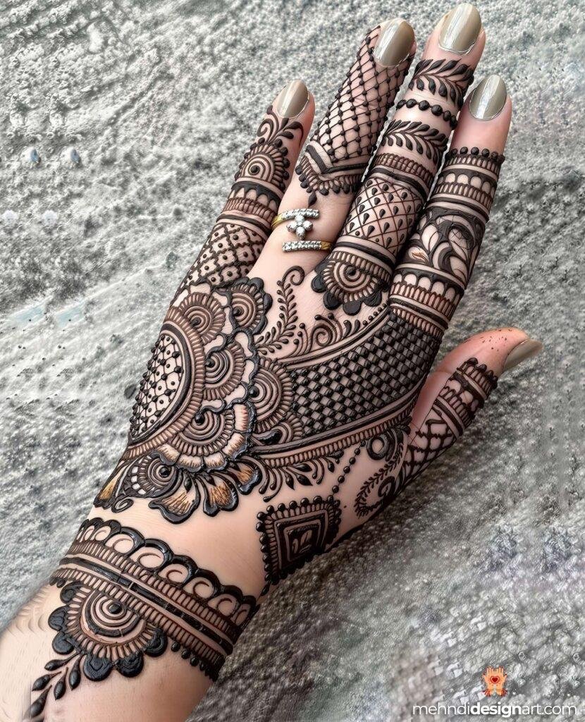 35+ Fancy Mehndi Designs for all Seasons 19