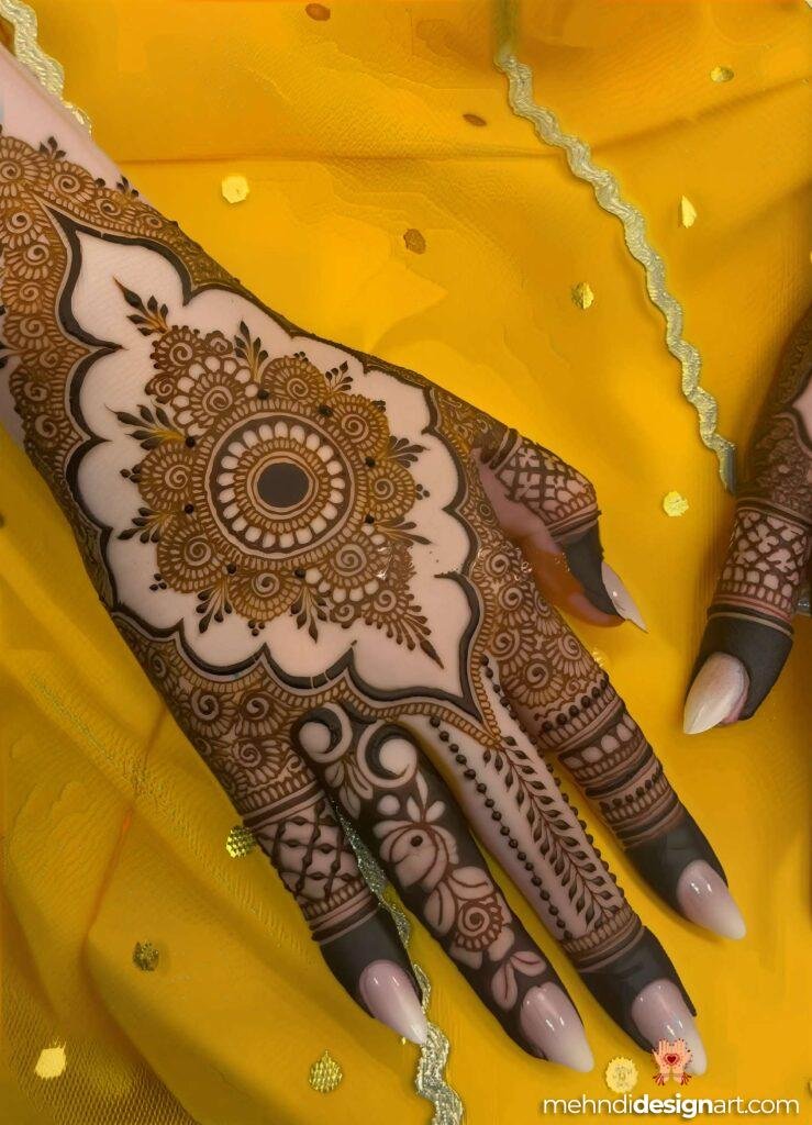 35+ Fancy Mehndi Designs for all Seasons 28