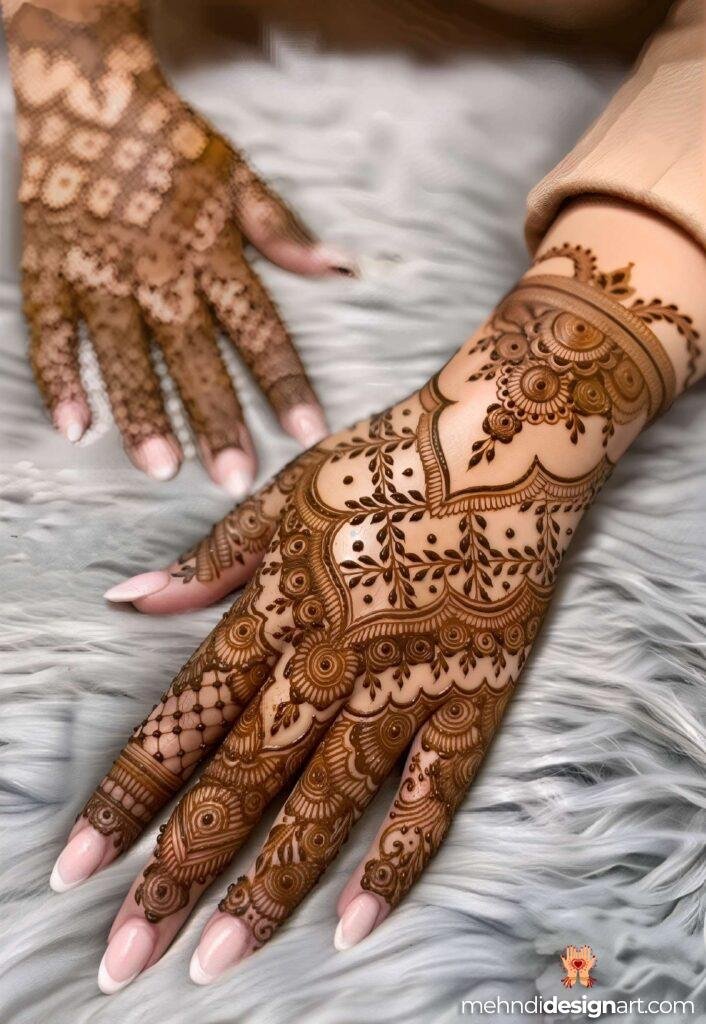 35+ Fancy Mehndi Designs for all Seasons 30