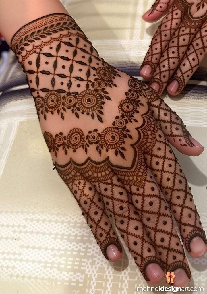 35+ Fancy Mehndi Designs for all Seasons 6