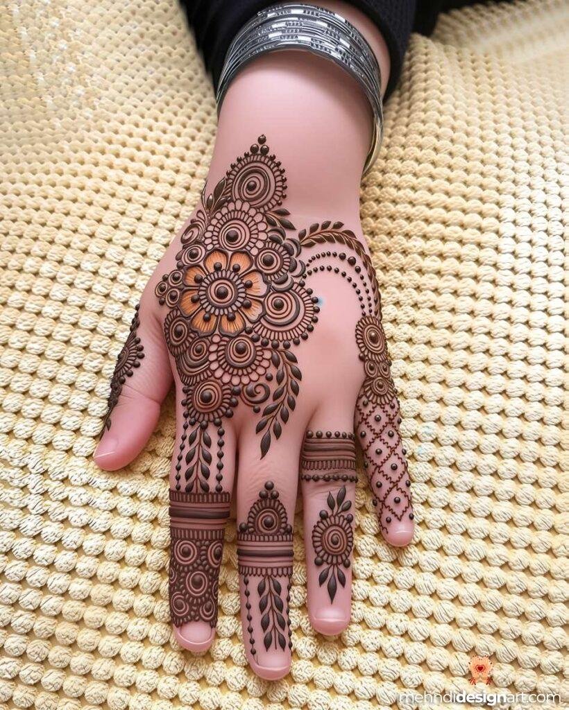 35+ Fancy Mehndi Designs for all Seasons 8