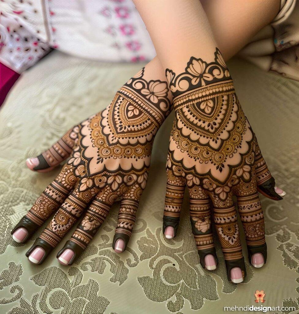 45+ Latest Arabic Mehndi Design That Elevates Style 2