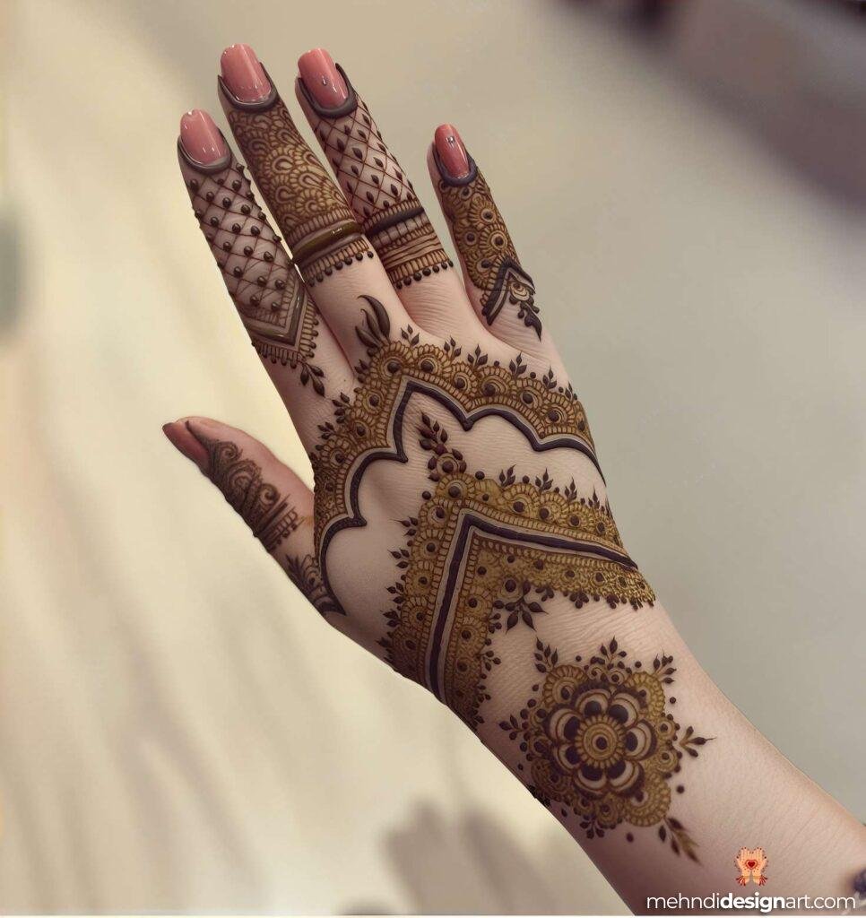45+ Latest Arabic Mehndi Design That Elevates Style 10