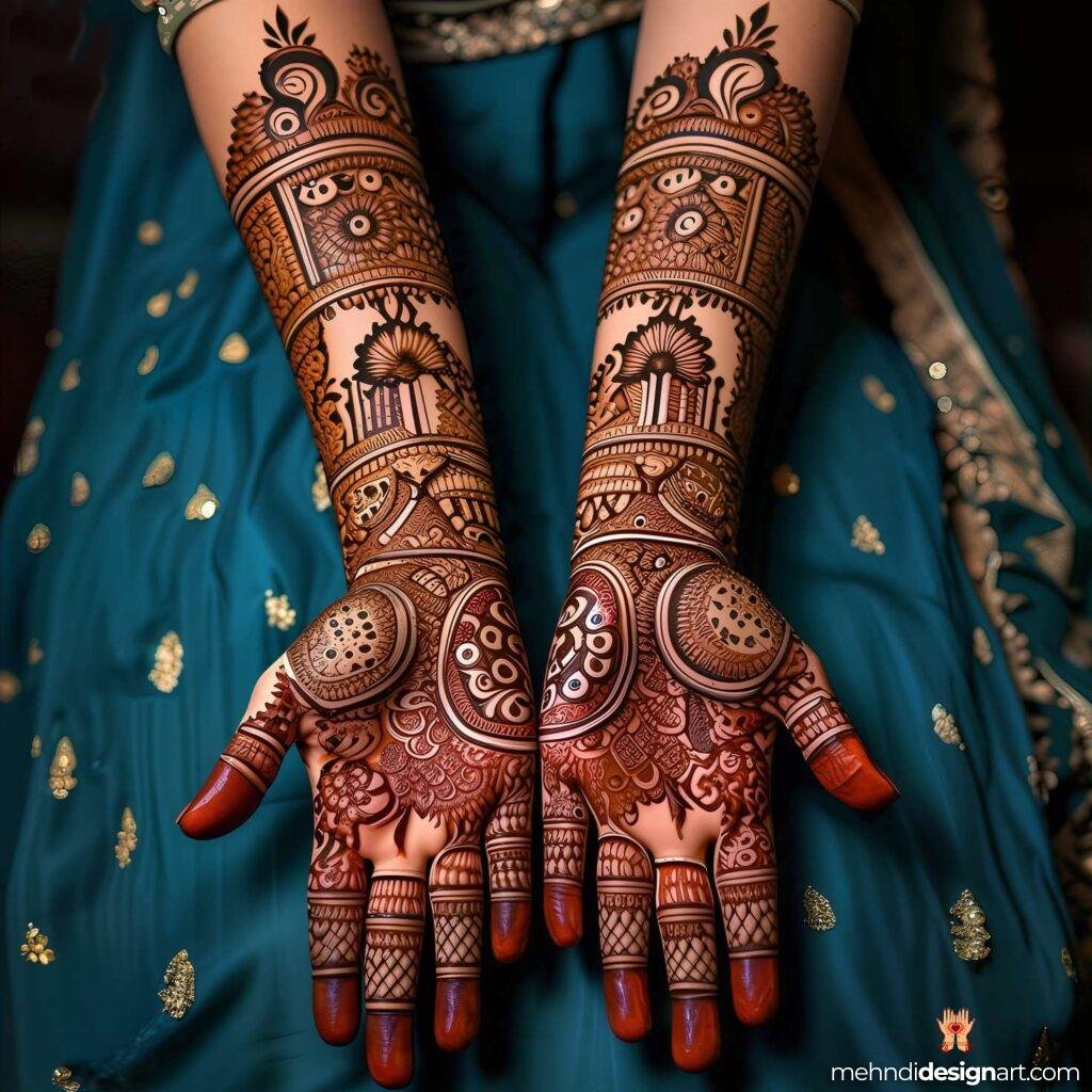 31+ Elegant Wedding Dulhan Mehndi Design for a Gorgeous Bridal Look 4 wedding dulhan mehndi design