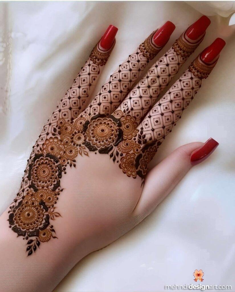 31+ Elegant Wedding Dulhan Mehndi Design for a Gorgeous Bridal Look 19