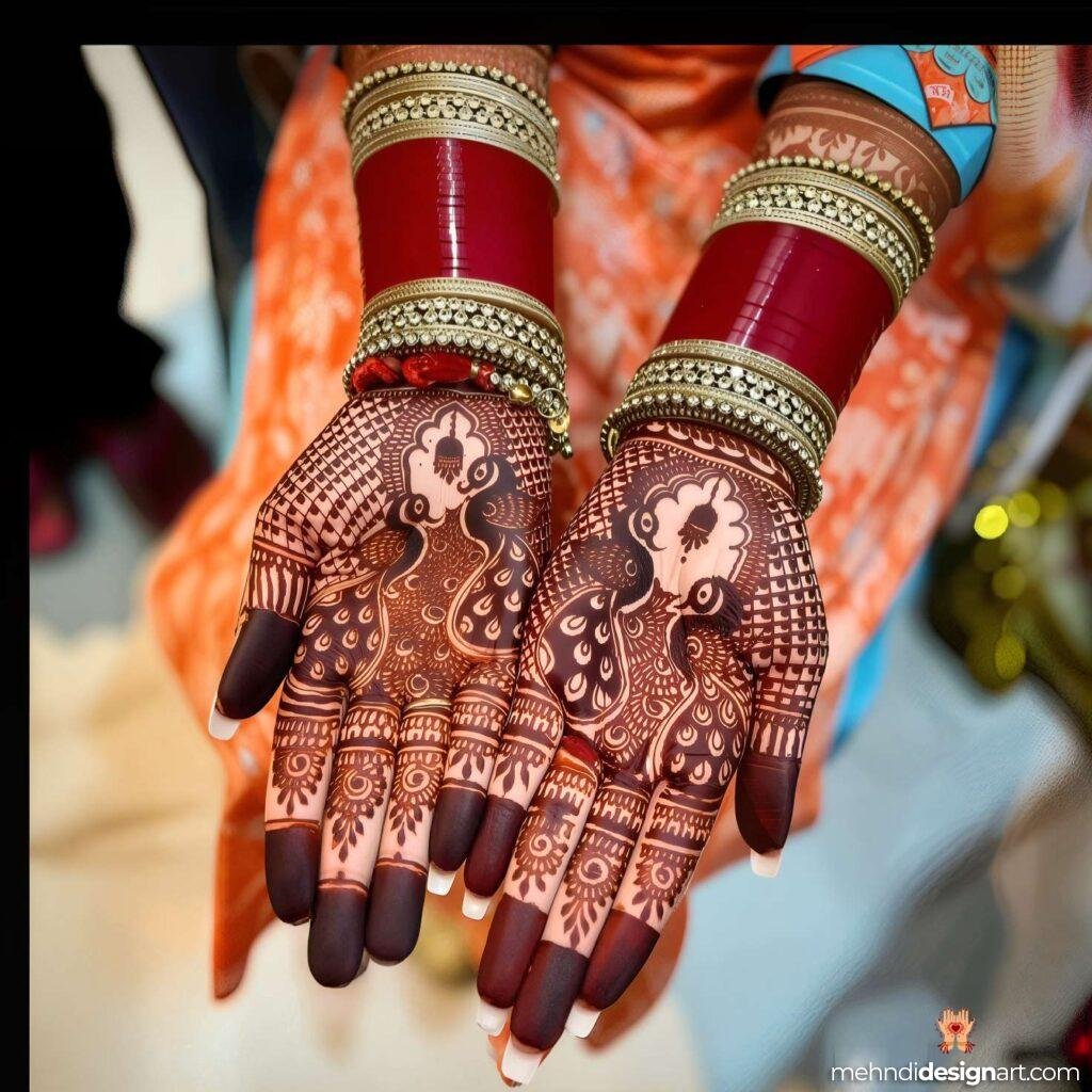 31+ Elegant Wedding Dulhan Mehndi Design for a Gorgeous Bridal Look 21