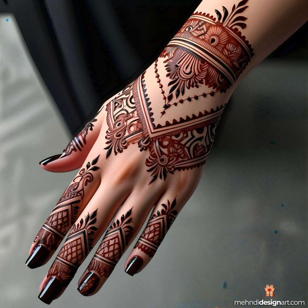 31+ Elegant Wedding Dulhan Mehndi Design for a Gorgeous Bridal Look 10