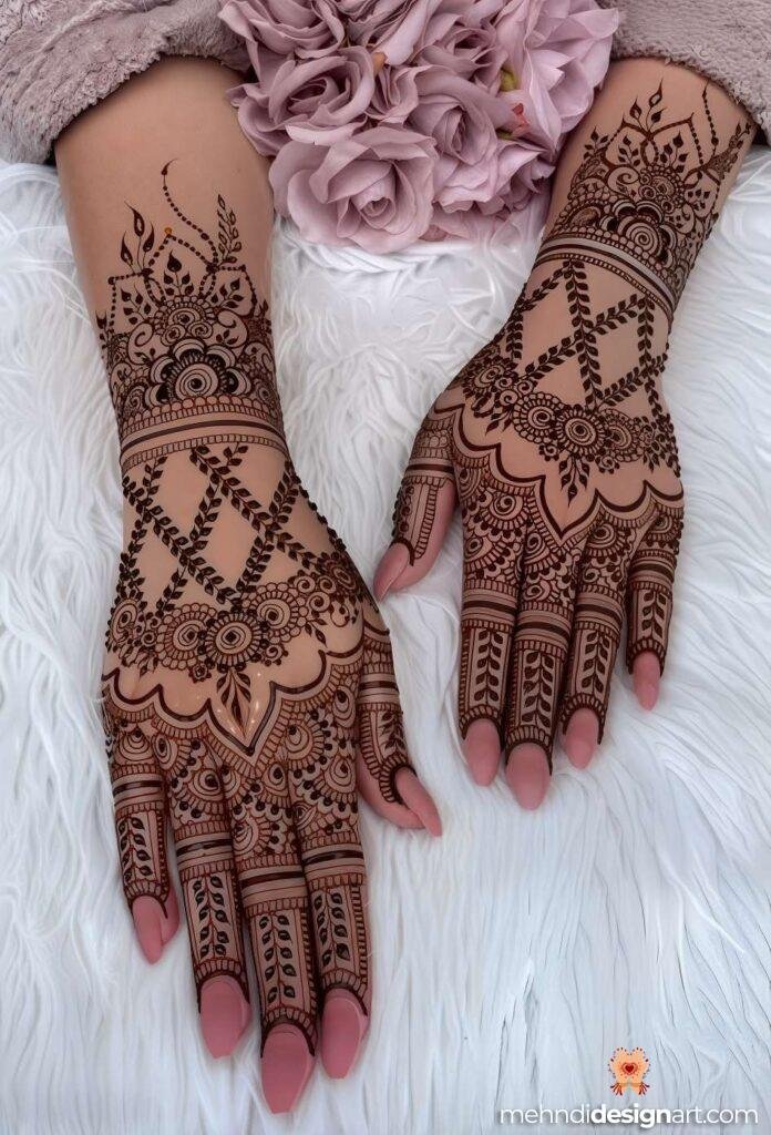 20+ Easy and Beautiful Mehndi Designs for Beginners 19
