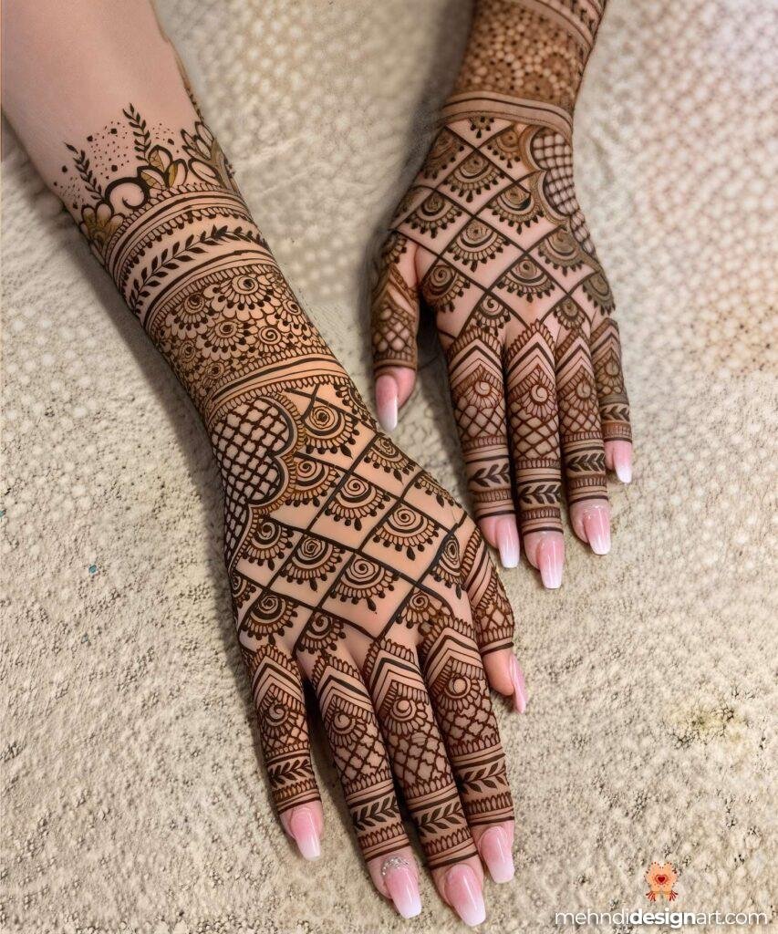 20+ Easy and Beautiful Mehndi Designs for Beginners 22