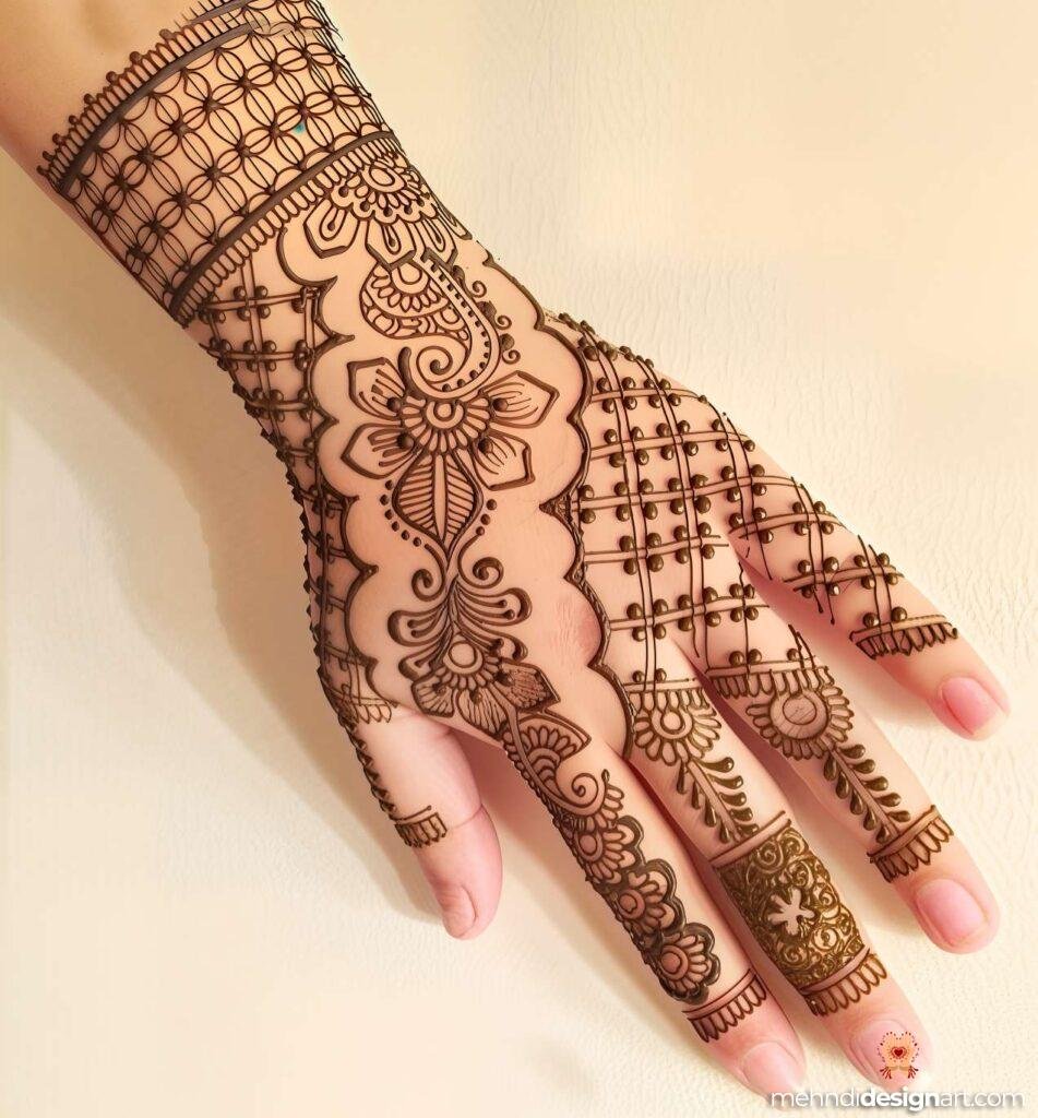 20+ Easy and Beautiful Mehndi Designs for Beginners 26