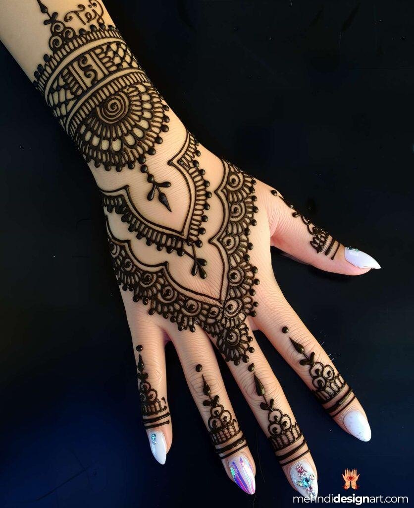 20+ Easy and Beautiful Mehndi Designs for Beginners 3