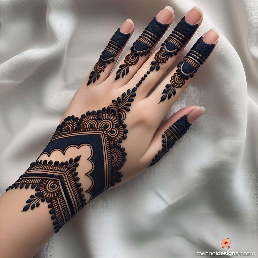 20+ Easy and Beautiful Mehndi Designs for Beginners 5