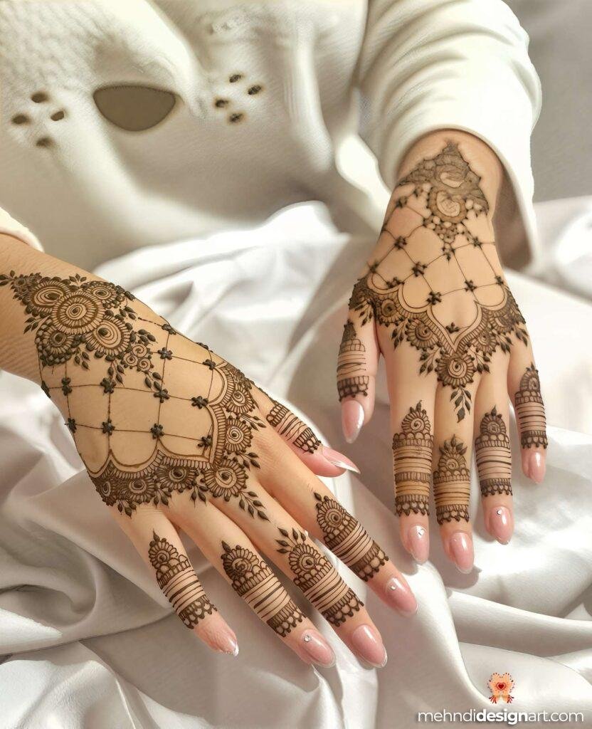 20+ Easy and Beautiful Mehndi Designs for Beginners 9