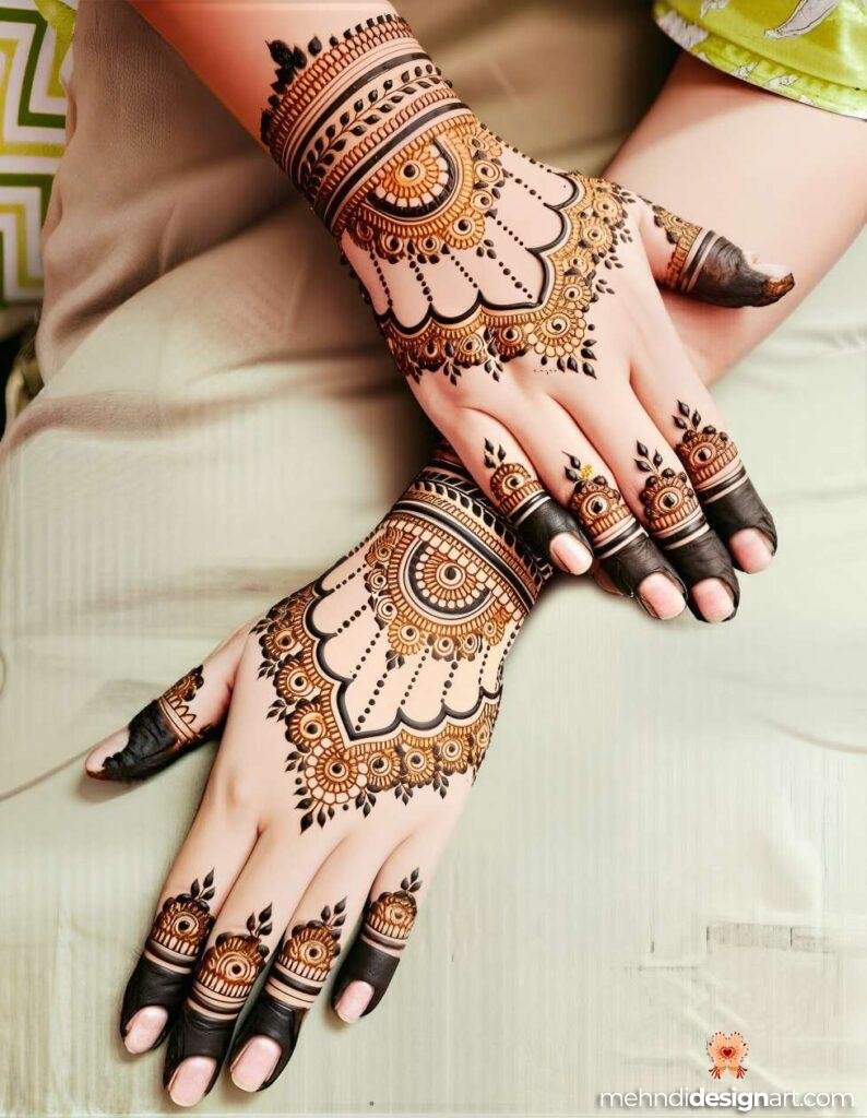 70+ Mehndi Designs for Eid: Celebrate with Style and Grace 13