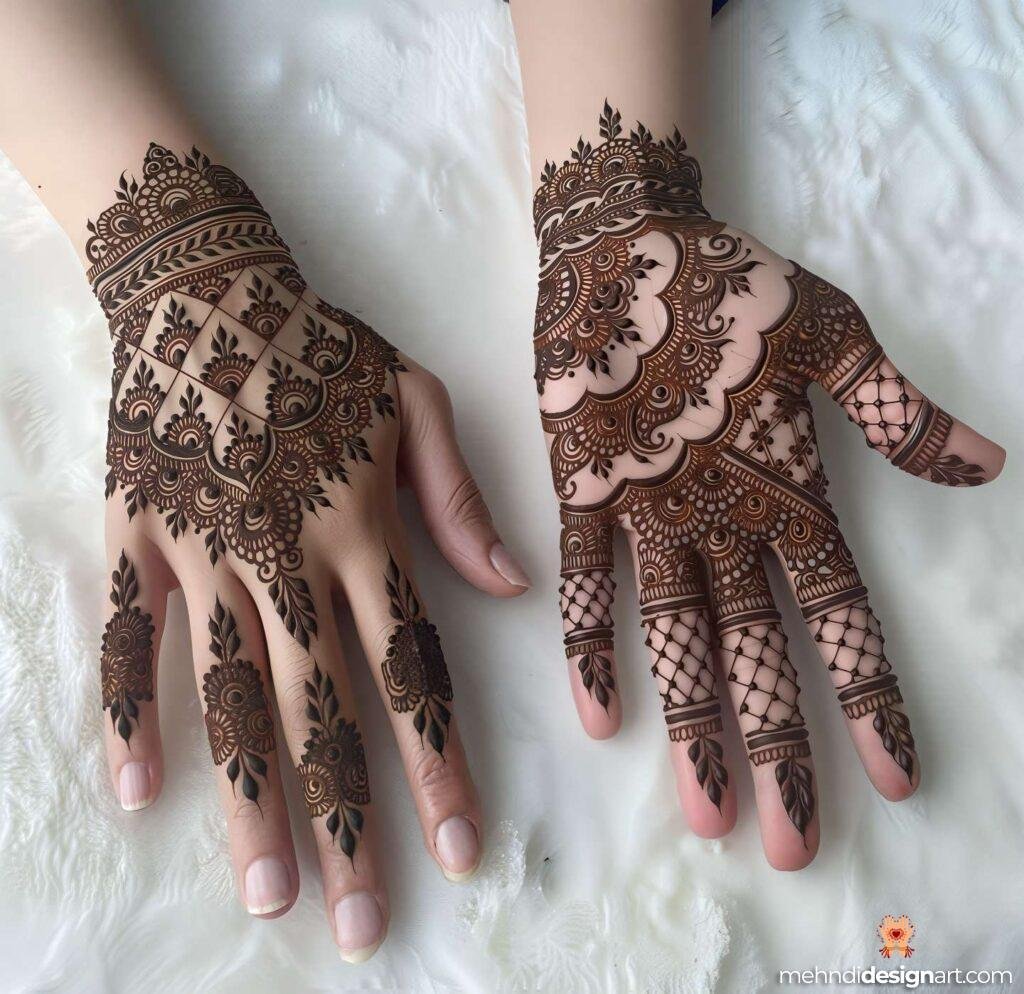 70+ Mehndi Designs for Eid: Celebrate with Style and Grace 16