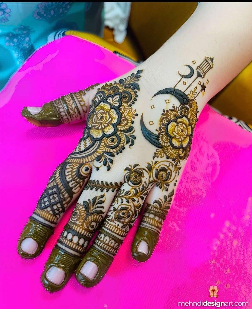70+ Mehndi Designs for Eid: Celebrate with Style and Grace 26
