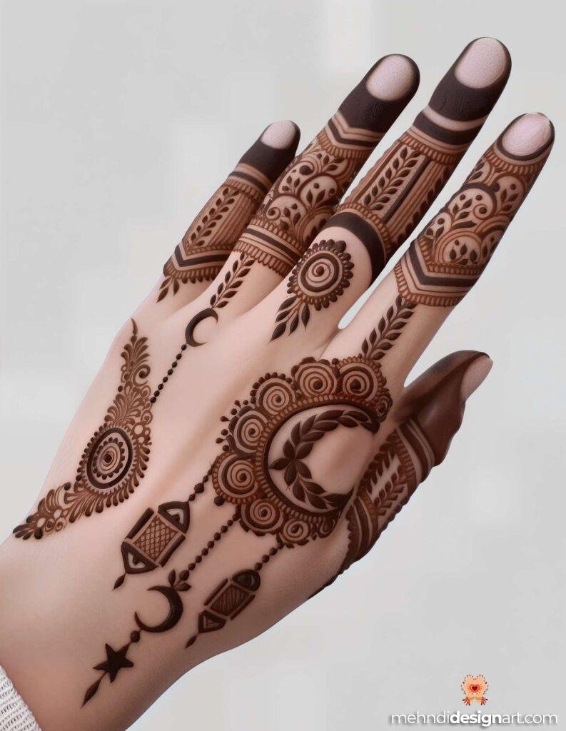 70+ Mehndi Designs for Eid: Celebrate with Style and Grace 27